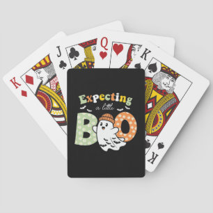 Halloween Pregnancy Pregnance Mom To Be Expecting  Playing Cards