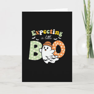 Halloween Pregnancy Pregnance Mum To Be Expecting  Card