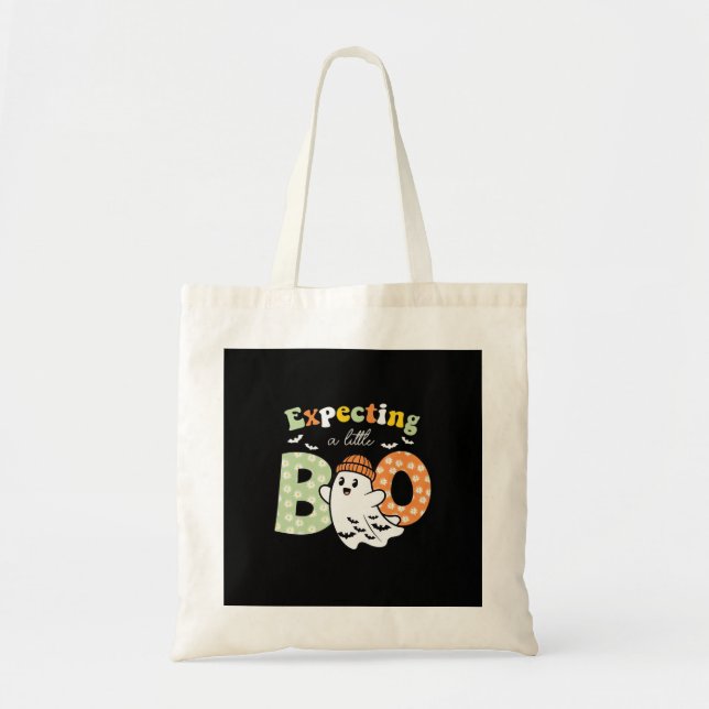 Halloween Pregnancy Pregnance Mum To Be Expecting  Tote Bag (Front)