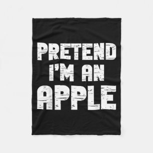 Halloween Pretend Im an Costume Funny Lazy Kids Fleece Blanket