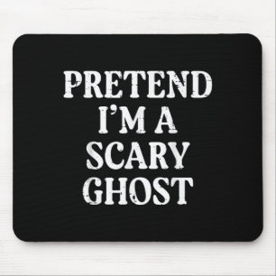 Halloween Pretend Scary Ghost Funny Costume Men Mouse Mat
