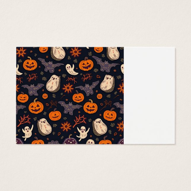  halloween Profile Card (Back)