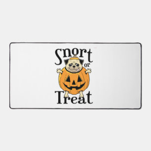 Halloween Pug Desk Mat