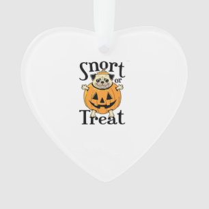 Halloween Pug Ornament
