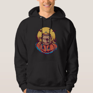 HALLOWEEN PUG Perfect Gift For you and friends Cla Hoodie