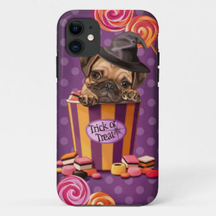 Halloween Pug Puppy iPhone 11 Case