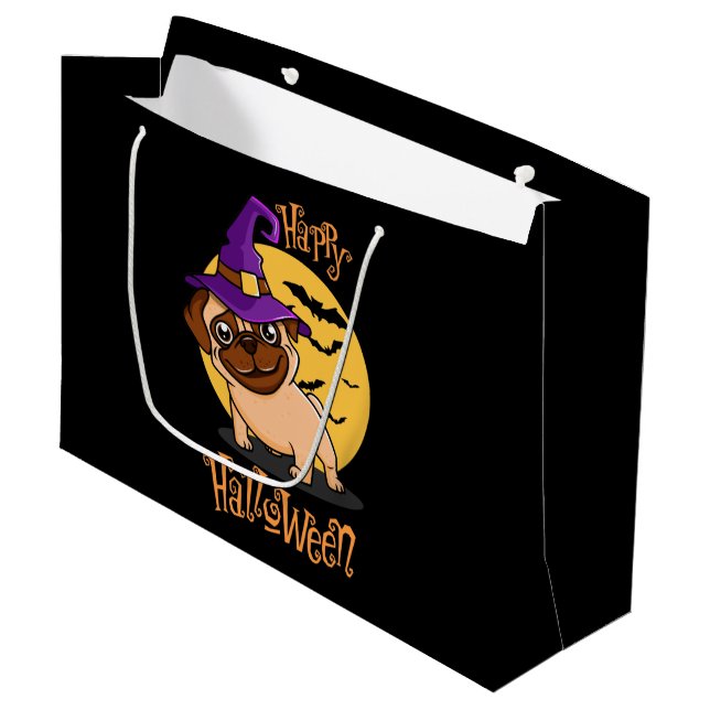 Halloween Puggy Gift Bags (Front Angled)