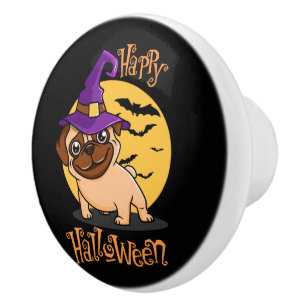 Halloween Puggy Knob