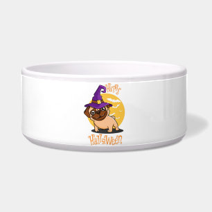Halloween Puggy Pet Bowl