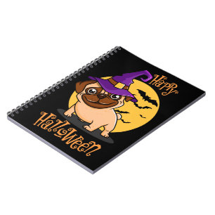 Halloween Puggy Photo Notebook