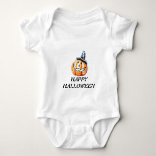 Halloween Pumkin Baby Bodysuit