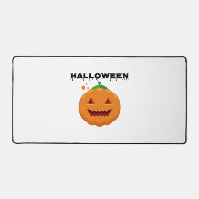 halloween pumkin desk mat (Front)