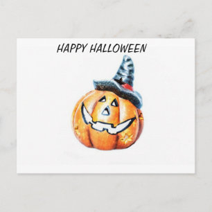 Halloween Pumkin Postcard