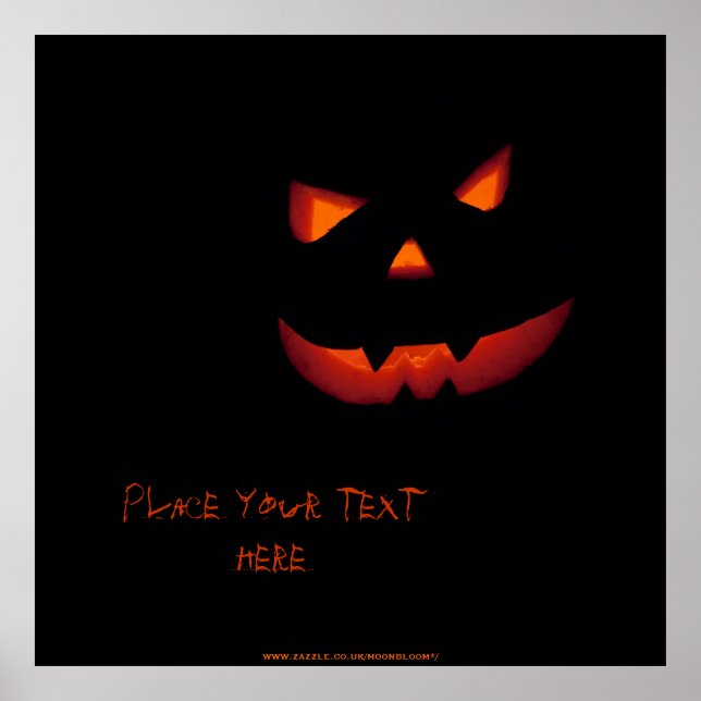 Halloween Pumpkin 001 Poster (Front)