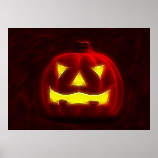 Halloween Pumpkin 1 Poster (Front)