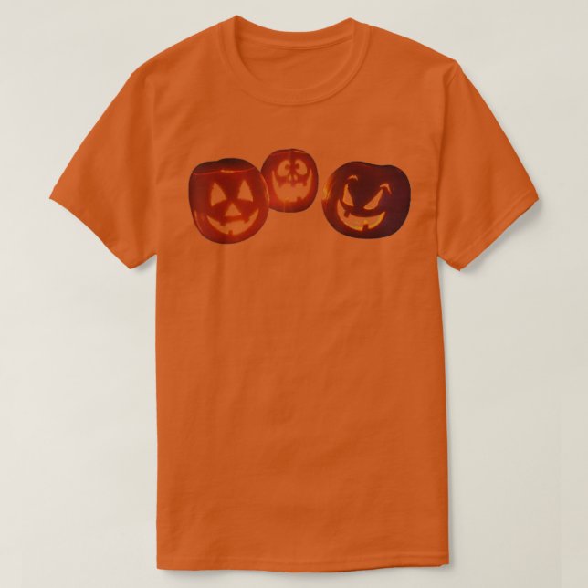 Halloween Pumpkin 261 T-Shirt (Design Front)