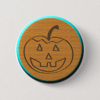 Halloween Pumpkin 6 Cm Round Badge