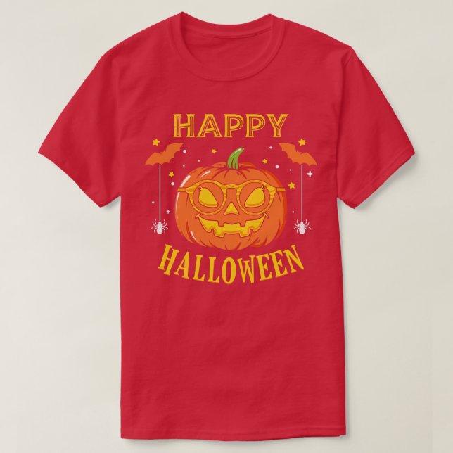 Halloween pumpkin 6 T-Shirt (Design Front)