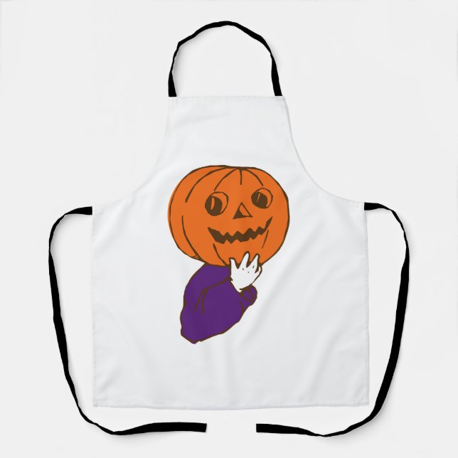 Halloween Pumpkin                      Apron (Front)