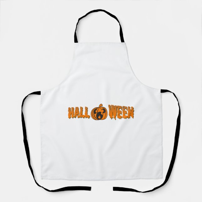 Halloween Pumpkin                         Apron (Front)