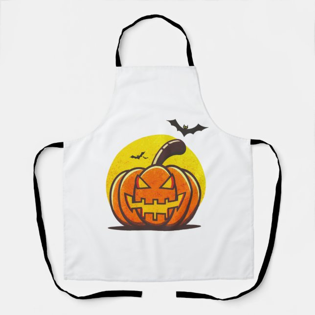 Halloween Pumpkin                                  Apron (Front)
