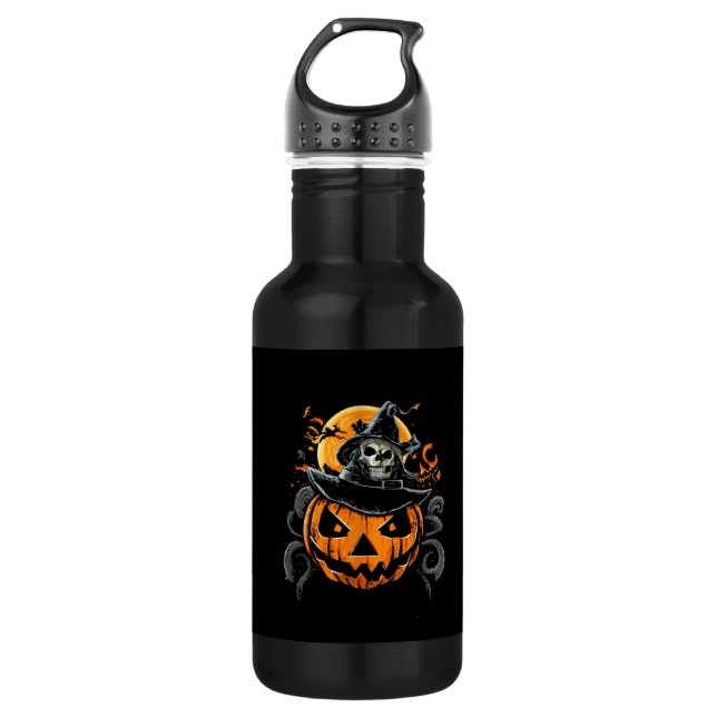 Halloween/pumpkin/autumn/fall  532 ml water bottle (Front)