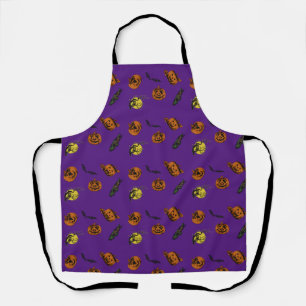 Halloween/pumpkin/bat   apron