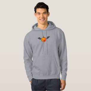 Halloween pumpkin bat hoodie