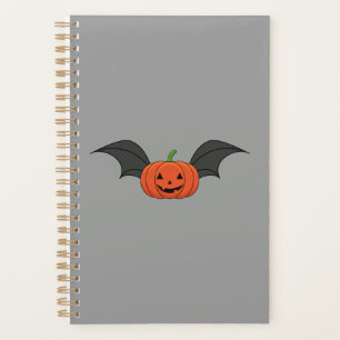Halloween Pumpkin Bat Planner