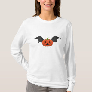 Halloween Pumpkin Bat T-Shirt