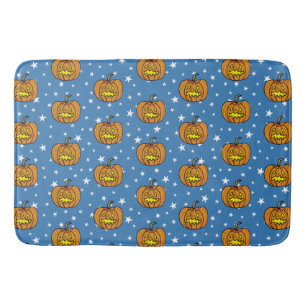 Halloween Pumpkin Bath Mat