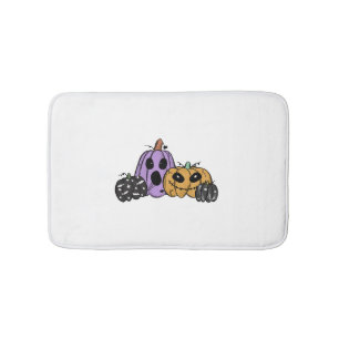 Halloween Pumpkin                                Bath Mat
