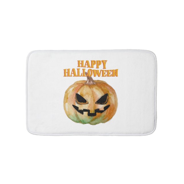 Halloween - Pumpkin Bath Mat (Front)