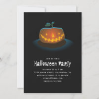 Halloween Pumpkin | Black Spooky Jack O Lantern