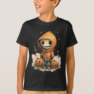 Halloween Pumpkin Boy Halloween Kids Toddler Boy T-Shirt