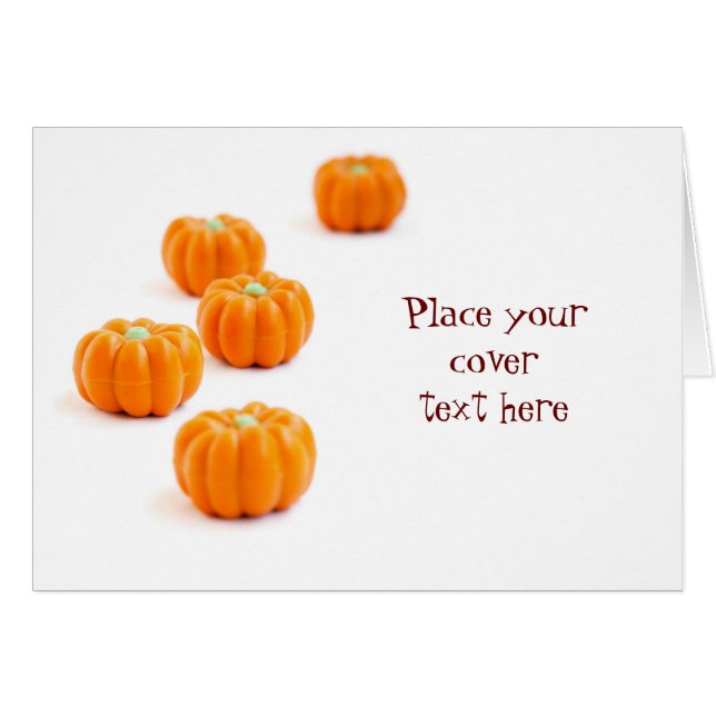 Halloween pumpkin candy (Front Horizontal)