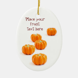 Halloween pumpkin candy ceramic tree decoration