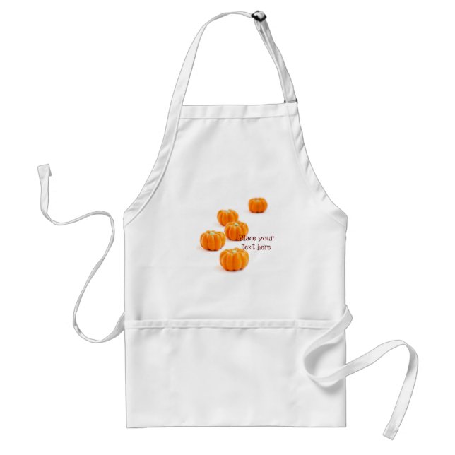 Halloween pumpkin candy standard apron (Front)