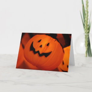 Halloween Pumpkin Card