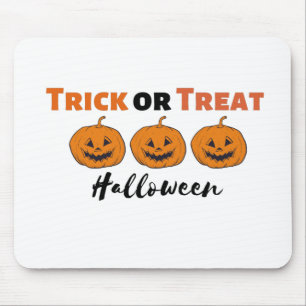 Halloween Pumpkin carving Party Fall Funny Mouse Mat