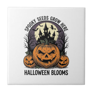 Halloween Pumpkin Castle Vintage Spooky Shirt_1 Tile