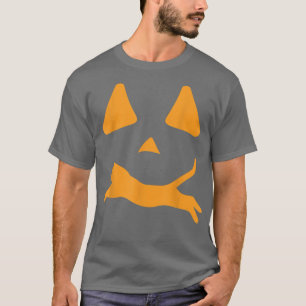 Halloween Pumpkin Cat Lover Jackolantern Mashup 13 T-Shirt