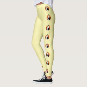 HALLOWEEN Pumpkin Cat SLIMMING ~  Leggings