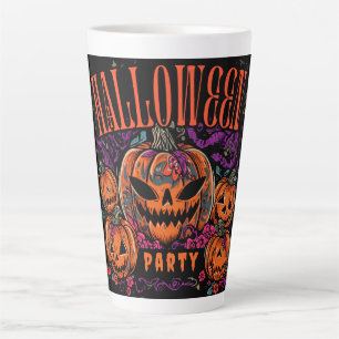 Halloween, Pumpkin Coven Bloom, Gothic Latte Mug