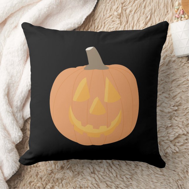 Halloween Pumpkin Cushion (Blanket)