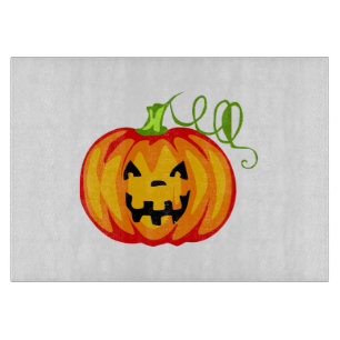 Halloween Pumpkin Cutting Board