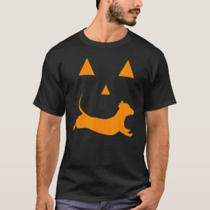 Halloween Pumpkin Dachshund Jack O Lantern Costume T-Shirt