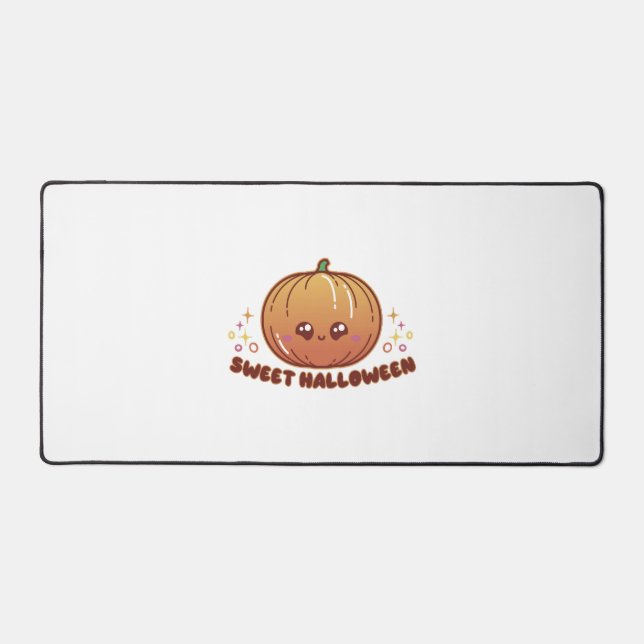 Halloween pumpkin                       desk mat (Front)
