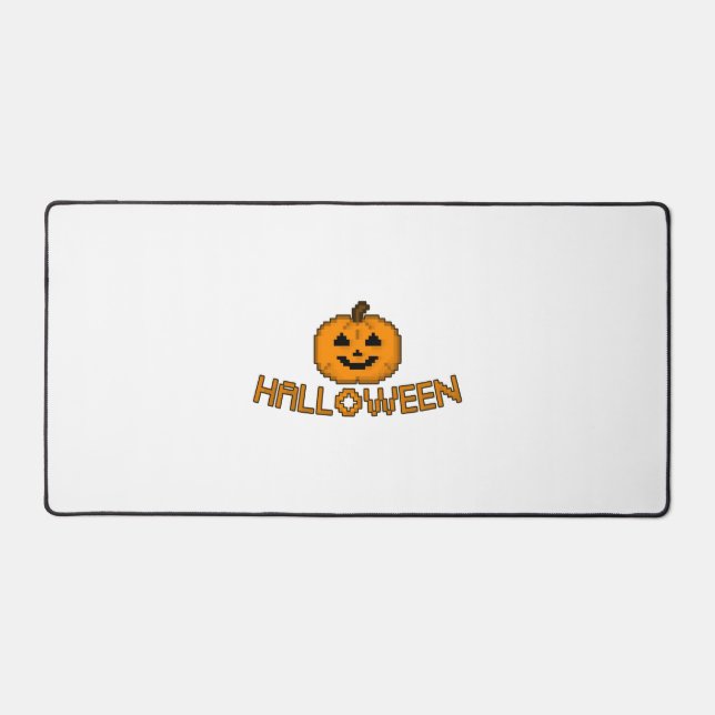 Halloween pumpkin          desk mat (Front)