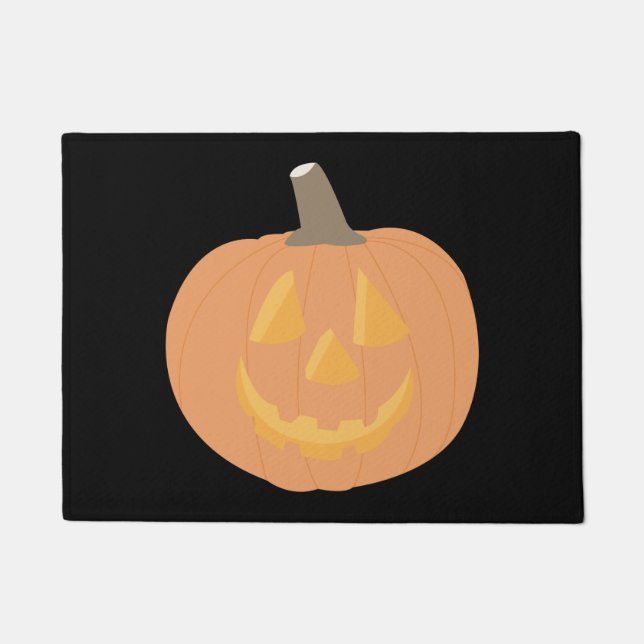 Halloween Pumpkin Doormat (Front)